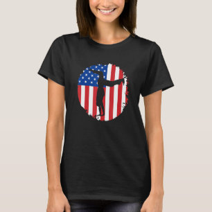 Camiseta Bandeira Americana Usa Patriótica Capoeira