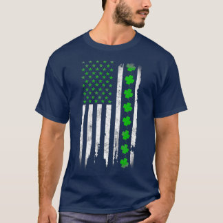 Camiseta Bandeira Americana Verde da IRISH