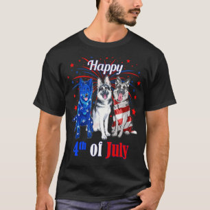 Camiseta Bandeira Americana Vermelha Branca Azul Pastor Ale