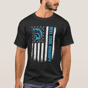 Camiseta Bandeira Americana Vintage Reel Legal Gordura De P
