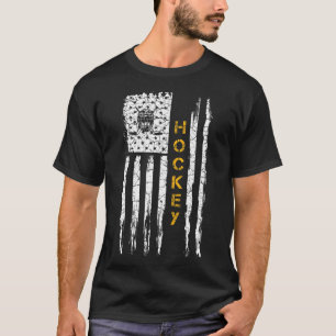 Camiseta Bandeira Americana Vintage Usa Silhueta de jogador