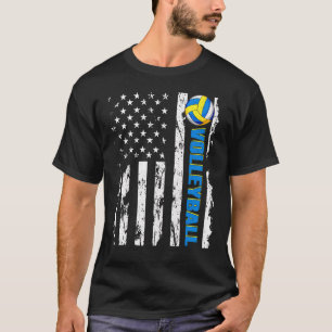 Camiseta Bandeira Americana Volei EUA Patriota