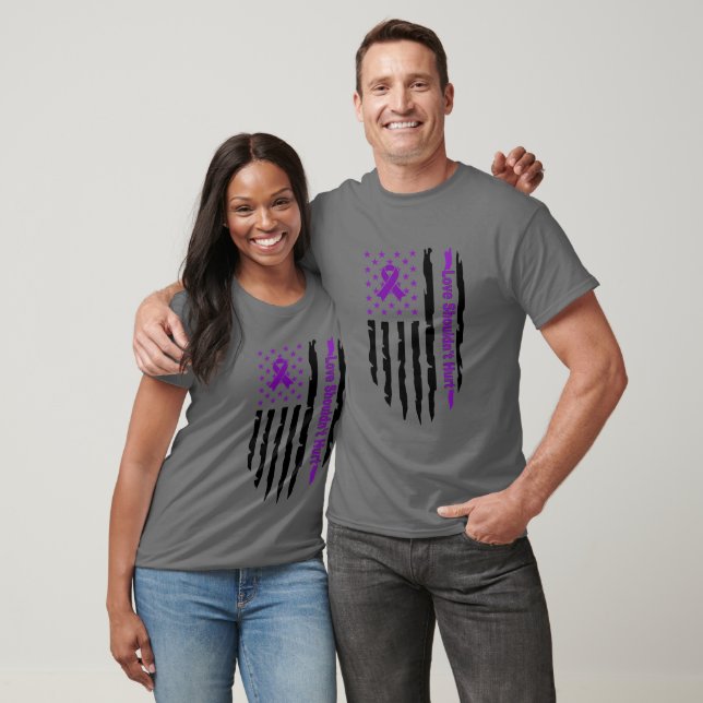 Camiseta Bandeira Amor Não Dói (Unissex)