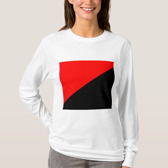 Camiseta Bandeira Anarquista (Anarquismo) (Frente)