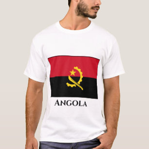 Camiseta Bandeira Angola