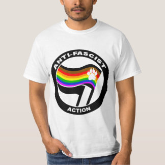 Camiseta bandeira anti-furo LGBT