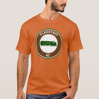 Camiseta Bandeira Antiga Arizona Flagstaff Super Tamanho