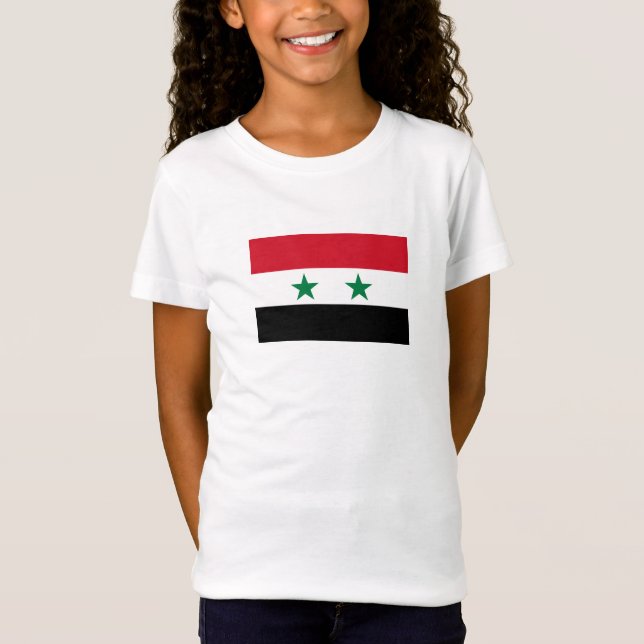 Camiseta Bandeira antiga da Síria (Frente)