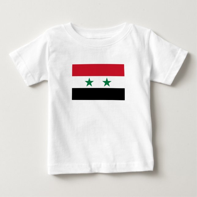 Camiseta Bandeira antiga da Síria (Frente)