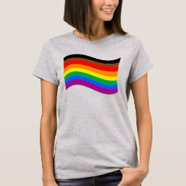 Camiseta Bandeira Arco-íris da Filadélfia