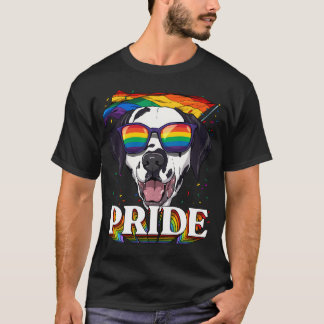 Camiseta Bandeira Arco-Íris Orgulho Gay Lgbt Dalmatiano Lgb