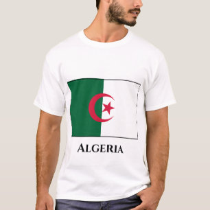 Camiseta Bandeira Argélia