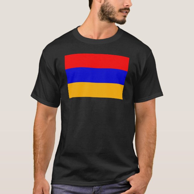 Camiseta Bandeira armênia (Frente)