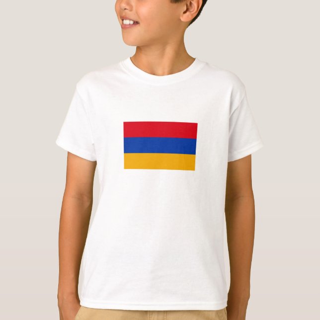 Camiseta Bandeira Armênio Patriótica (Frente)