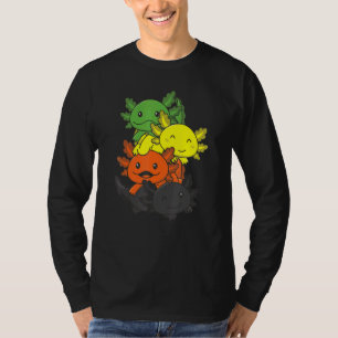 Camiseta Bandeira Aromântica Orgulho gay Lgbtq Axolotl