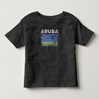 Camiseta Bandeira Aruba - Distante - Bandeira Aruban