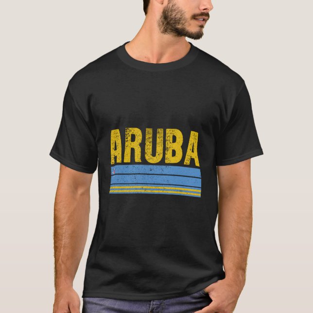 Camiseta Bandeira Aruba S (Frente)