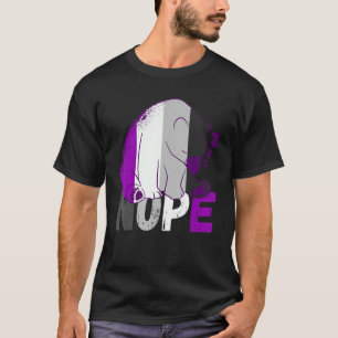 Camiseta Bandeira Assexual Não Dormindo Urso Ace Assexual L
