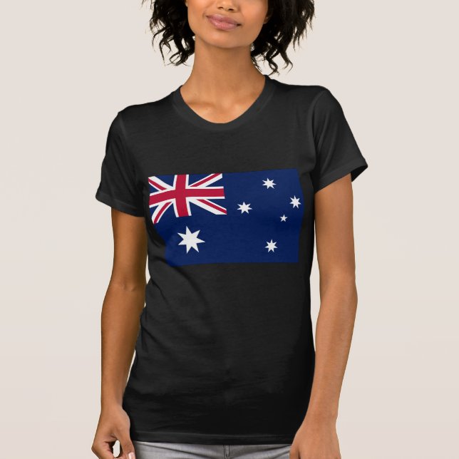 Camiseta Bandeira australiana (Frente)
