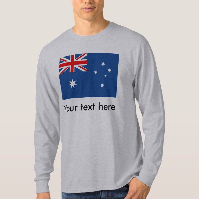 Camiseta Bandeira australiana (Frente)