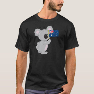 Camiseta Bandeira Australiana Koala