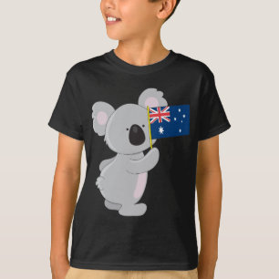 Camiseta Bandeira Australiana Koala