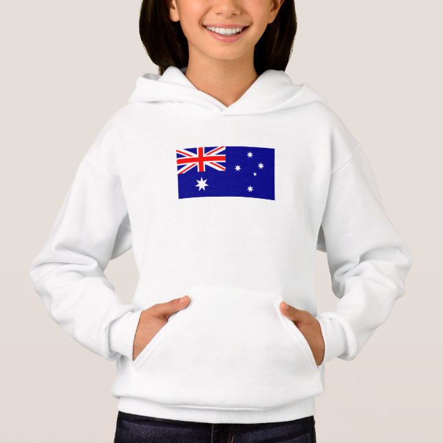 Camiseta Bandeira Australiana Patriótica (Frente)