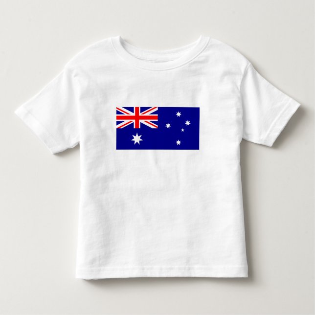 Camiseta Bandeira Australiana Patriótica (Frente)