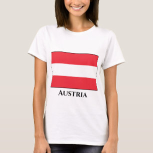 Camiseta Bandeira Áustria (Áustria)