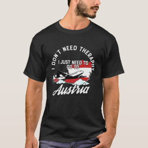 Camiseta Bandeira Austríaca I Áustria Pavilhão I Férias Áus