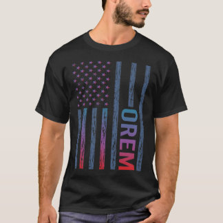 Camiseta Bandeira Azul Vermelha - Orem