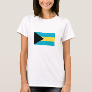 Camiseta Bandeira Bahamiana Patriótica