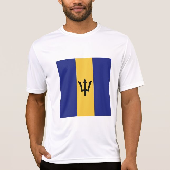 Camiseta bandeira Barbados (Frente)