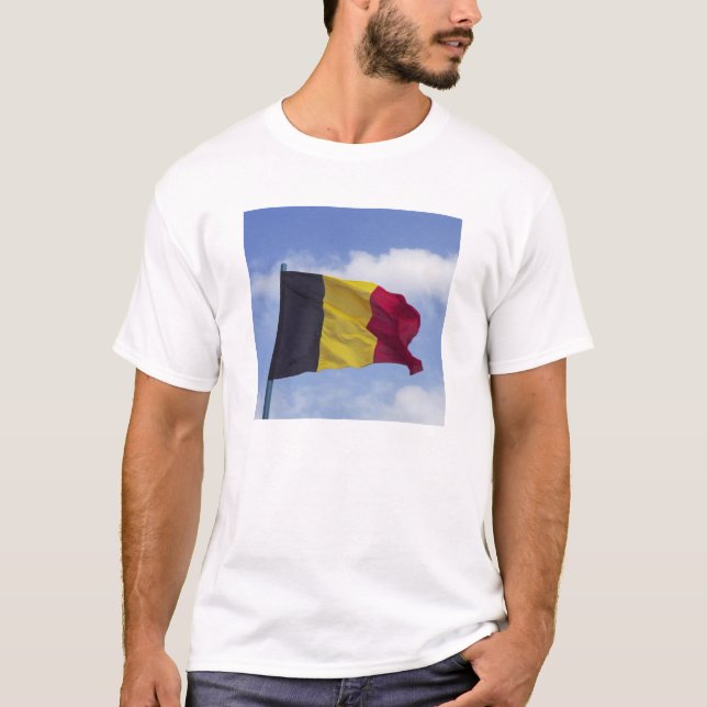 Camiseta bandeira belga RF) (Frente)