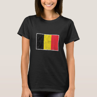 Camiseta Bandeira belga Vintage