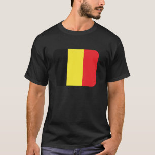 Camiseta Bandeira Bélgica