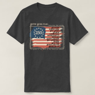 CAMISETA BANDEIRA BETSY ROSS 250