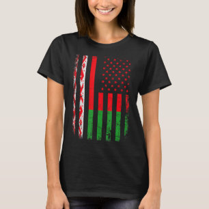 Camiseta Bandeira Bielorrussa Americana Bielorrússia Orgulh
