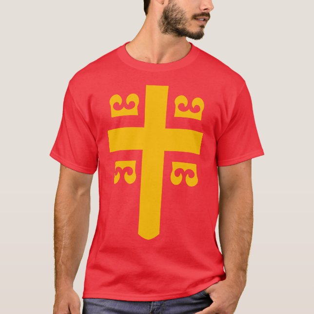 Camiseta Bandeira bizantina (Frente)