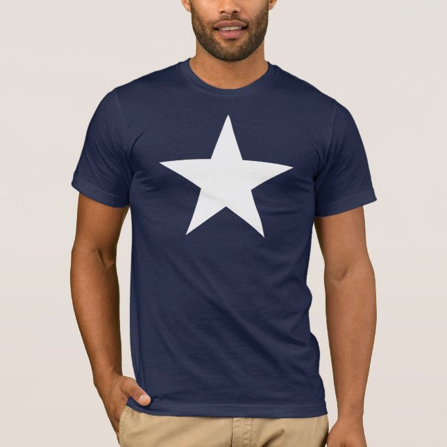 Camiseta Bandeira Bonnie da estrela azul (Frente)