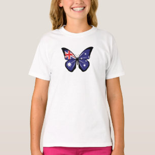 Camiseta Bandeira Borboleta Austrália