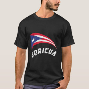 Camiseta Bandeira Boricua de Porto Rico - Orgulho Porto Ric