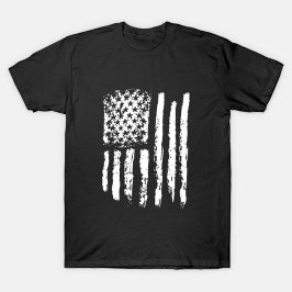 Camiseta Bandeira Branca Distante Americana