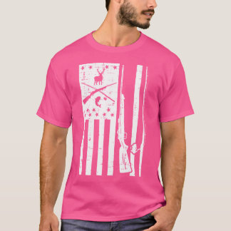 Camiseta Bandeira Branca Dos Eua Pescando Peixes De Rodes
