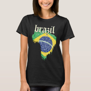 Camiseta Bandeira Brasil Nacionalidade Estado Origem