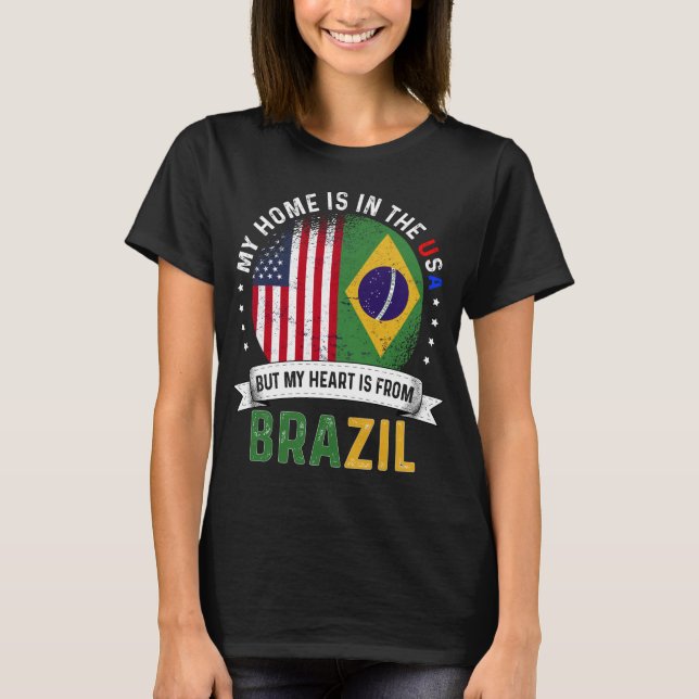 Camiseta Bandeira Brasileira (Brasil) (Frente)