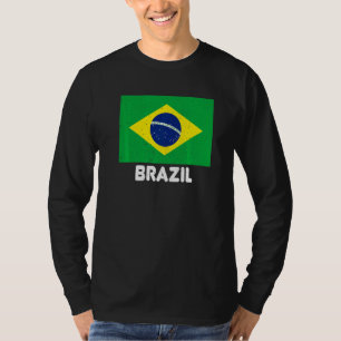 Camiseta Bandeira brasileira do Orgulho Brasileiro
