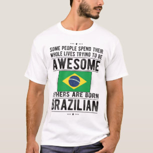 Camiseta Bandeira brasileira é patrimônio brasileiro