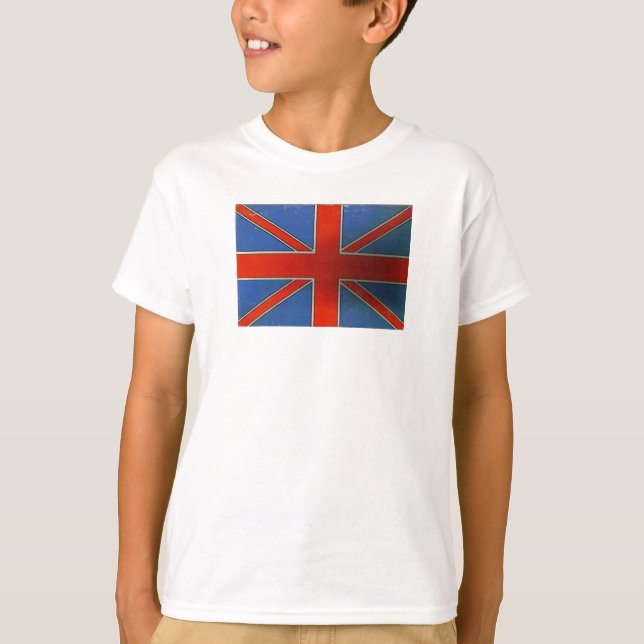 Camiseta bandeira britânica (Frente)