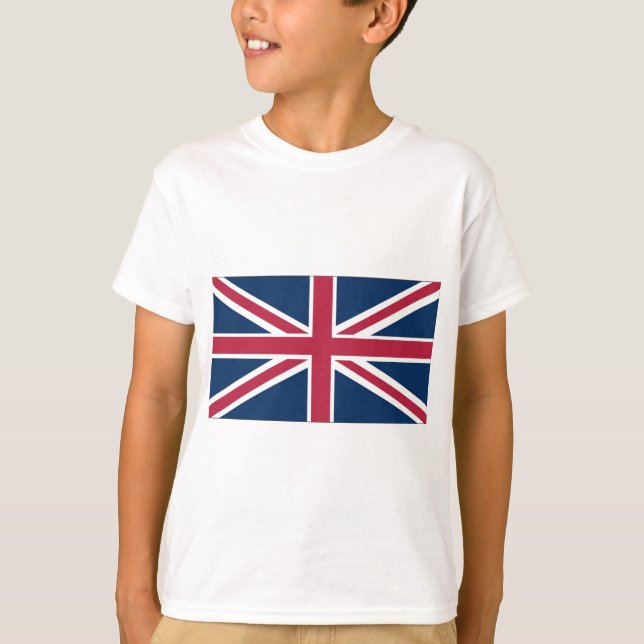 Camiseta bandeira britânica (Frente)